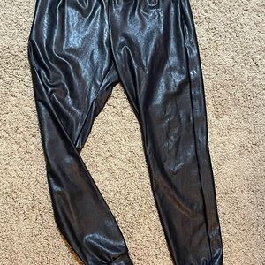 Commando women’s leather joggers
